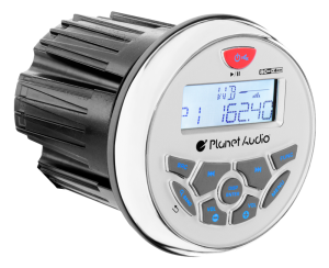 Planet Audio Introduces New 3.5” Marine Gauge Radio